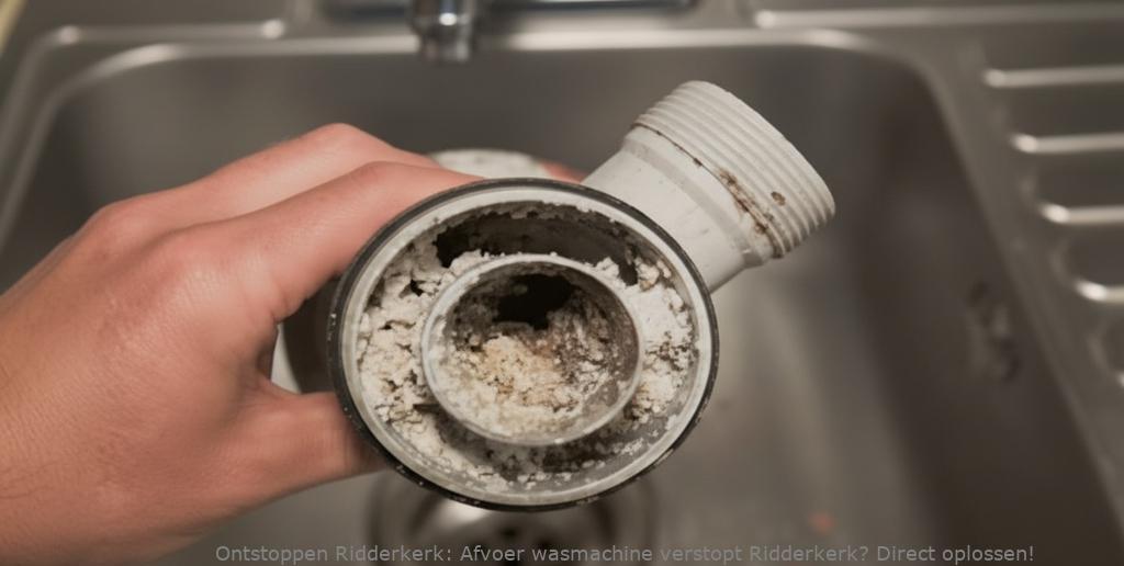 Afvoer wasmachine verstopt Ridderkerk? Direct oplossen!