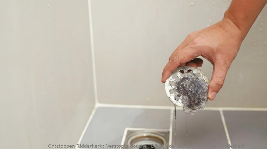 Verstopte douche? Dit zijn de beste oplossingen Ridderkerk