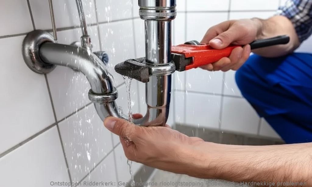 Geavanceerde rioolontstopping Ridderkerk: Hardnekkige problemen