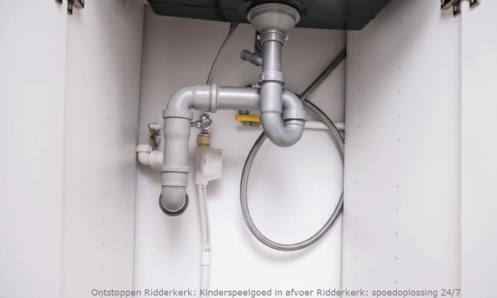 Kinderspeelgoed in afvoer Ridderkerk: spoedoplossing 24/7