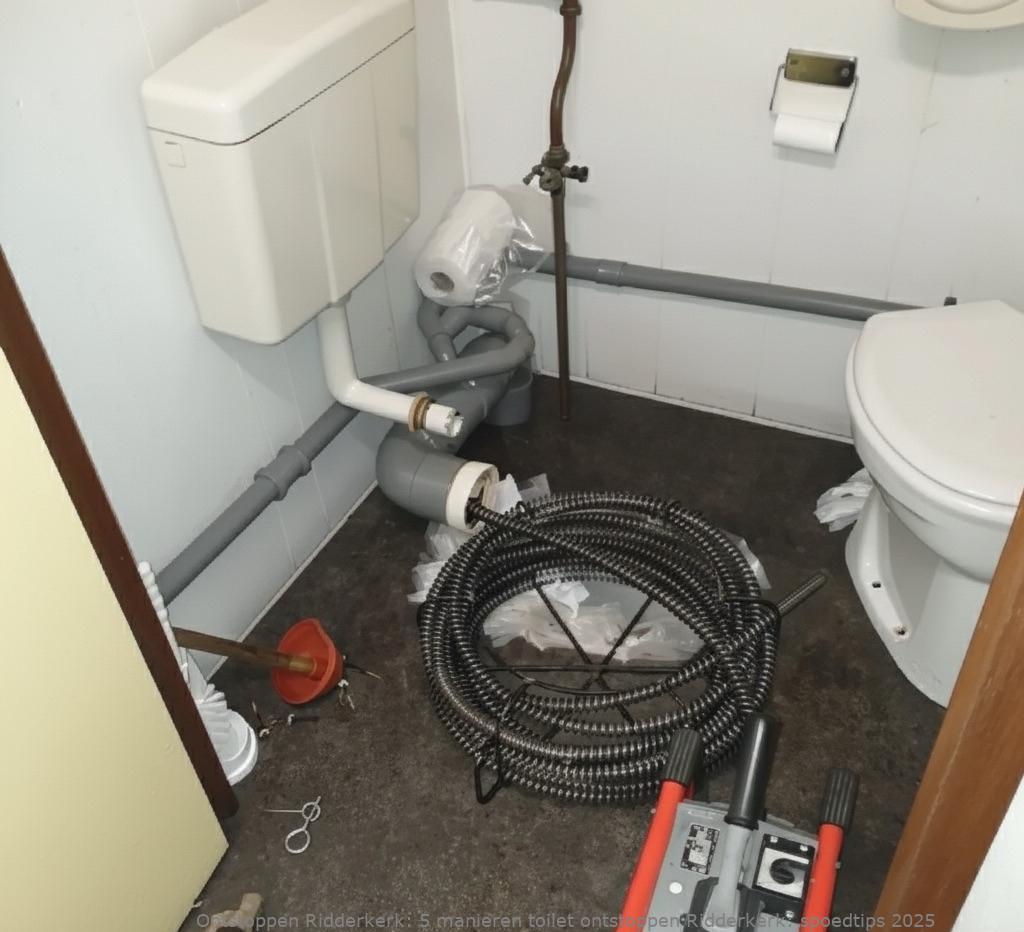 5 manieren toilet ontstoppen Ridderkerk: spoedtips 2025