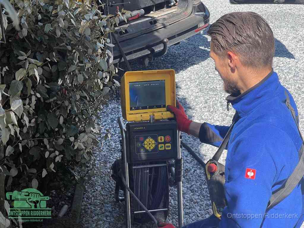 Rioolinspectie met camera in Ridderkerk