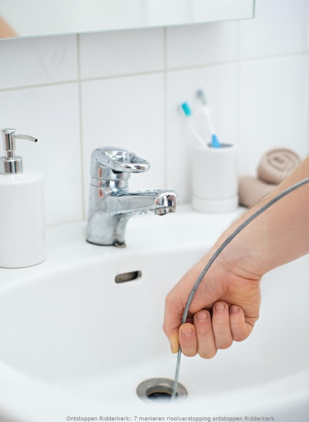 7 manieren rioolverstopping ontstoppen Ridderkerk