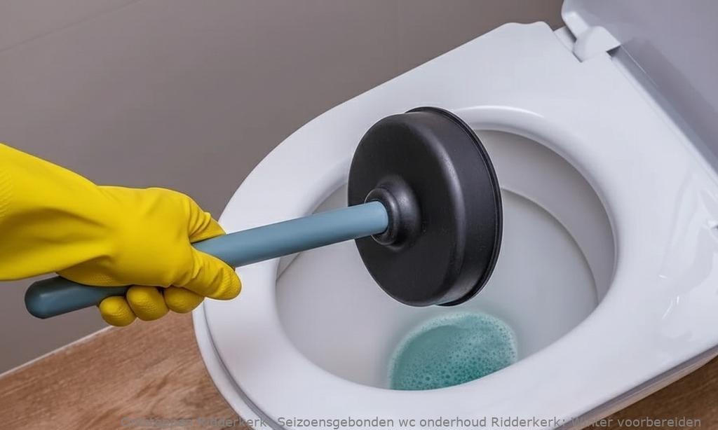Seizoensgebonden wc onderhoud Ridderkerk: Winter voorbereiden