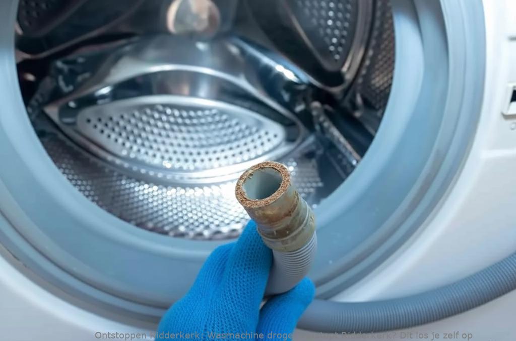 Wasmachine droger verstopt Ridderkerk? Dit los je zelf op